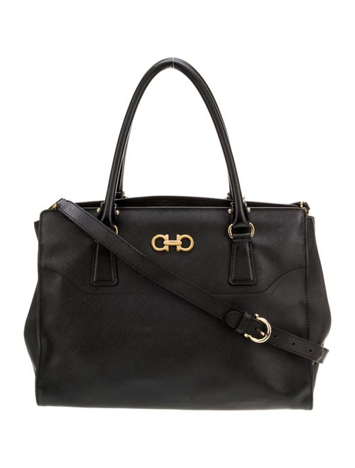 Salvatore Ferragamo Saffiano Leather Shoulder Bag