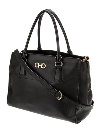 Salvatore Ferragamo Saffiano Leather Shoulder Bag