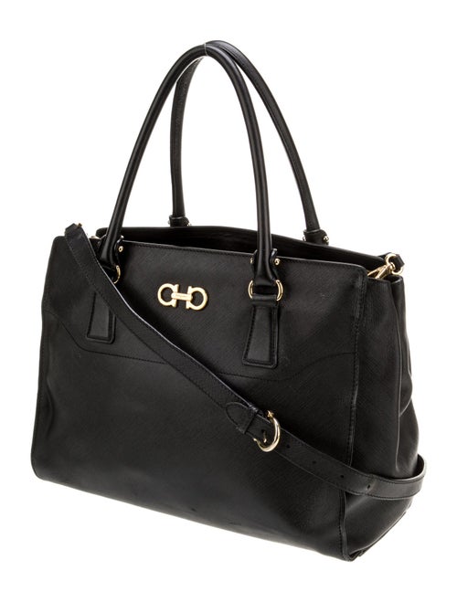 Salvatore Ferragamo Saffiano Leather Shoulder Bag