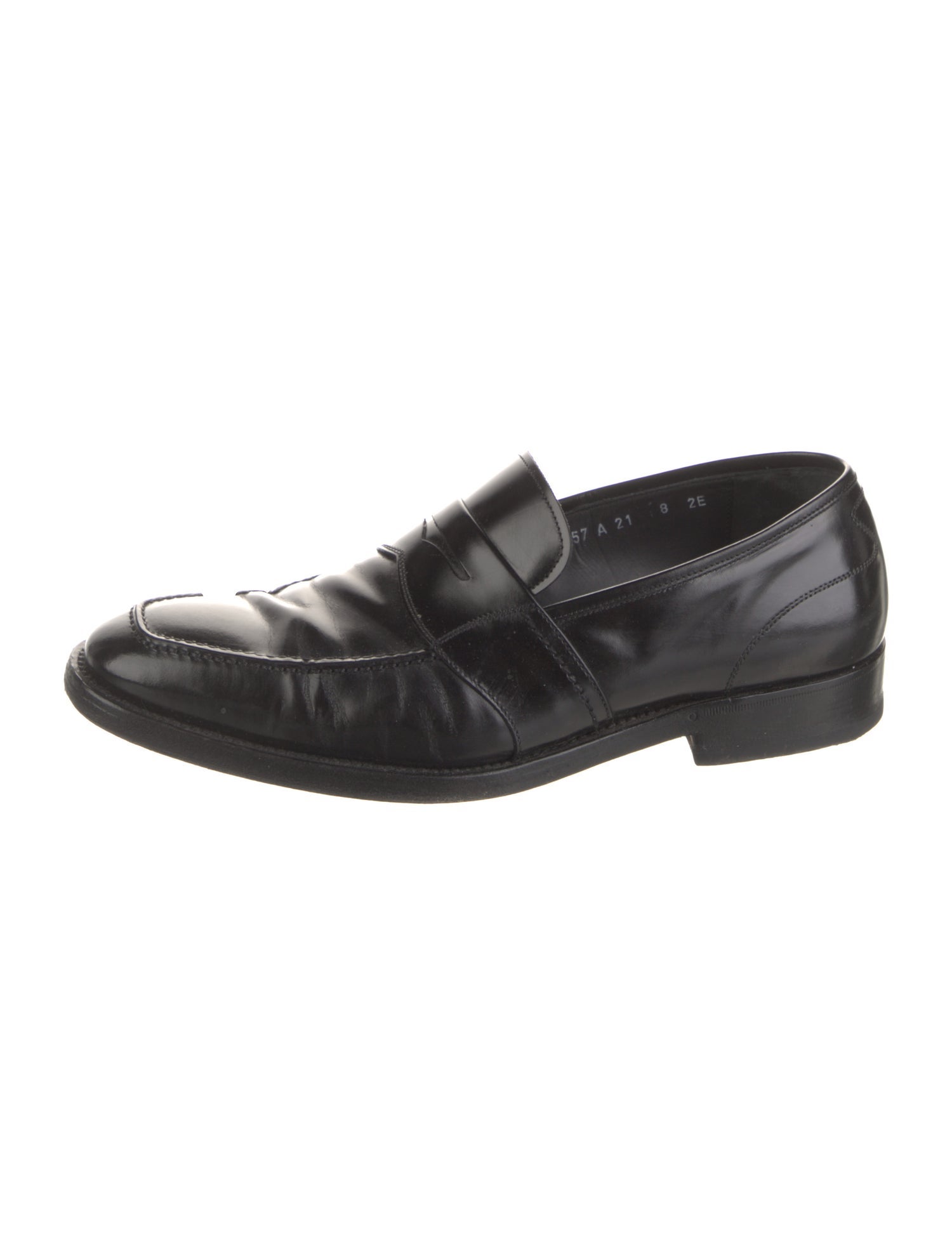 Salvatore Ferragamo Leather Dress Loafers