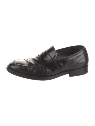 Salvatore Ferragamo Leather Dress Loafers