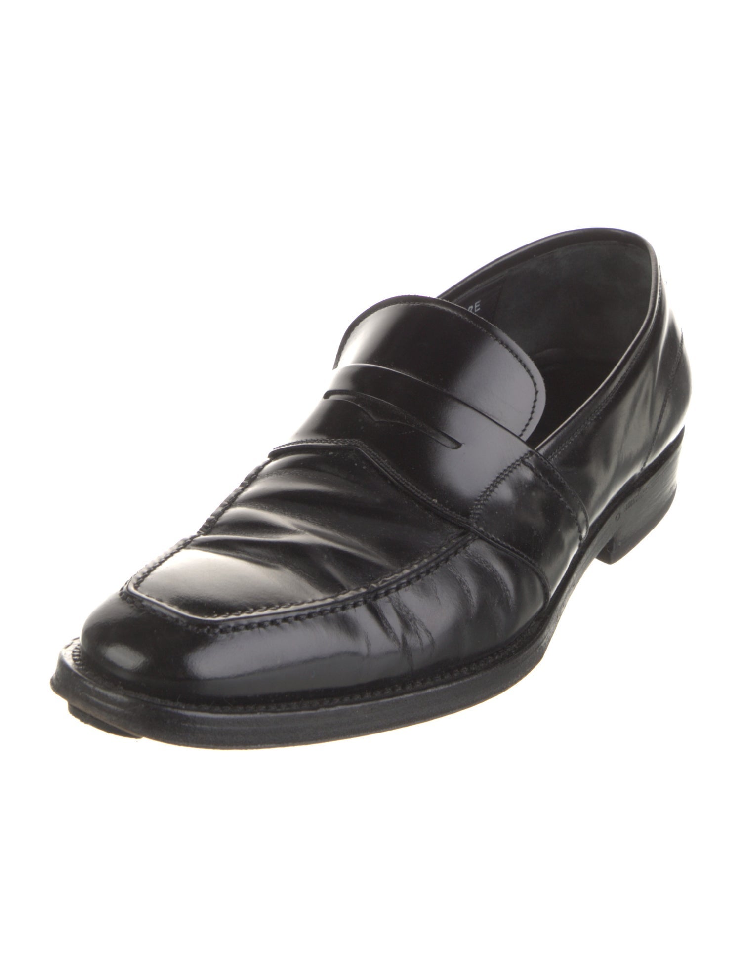 Salvatore Ferragamo Leather Dress Loafers