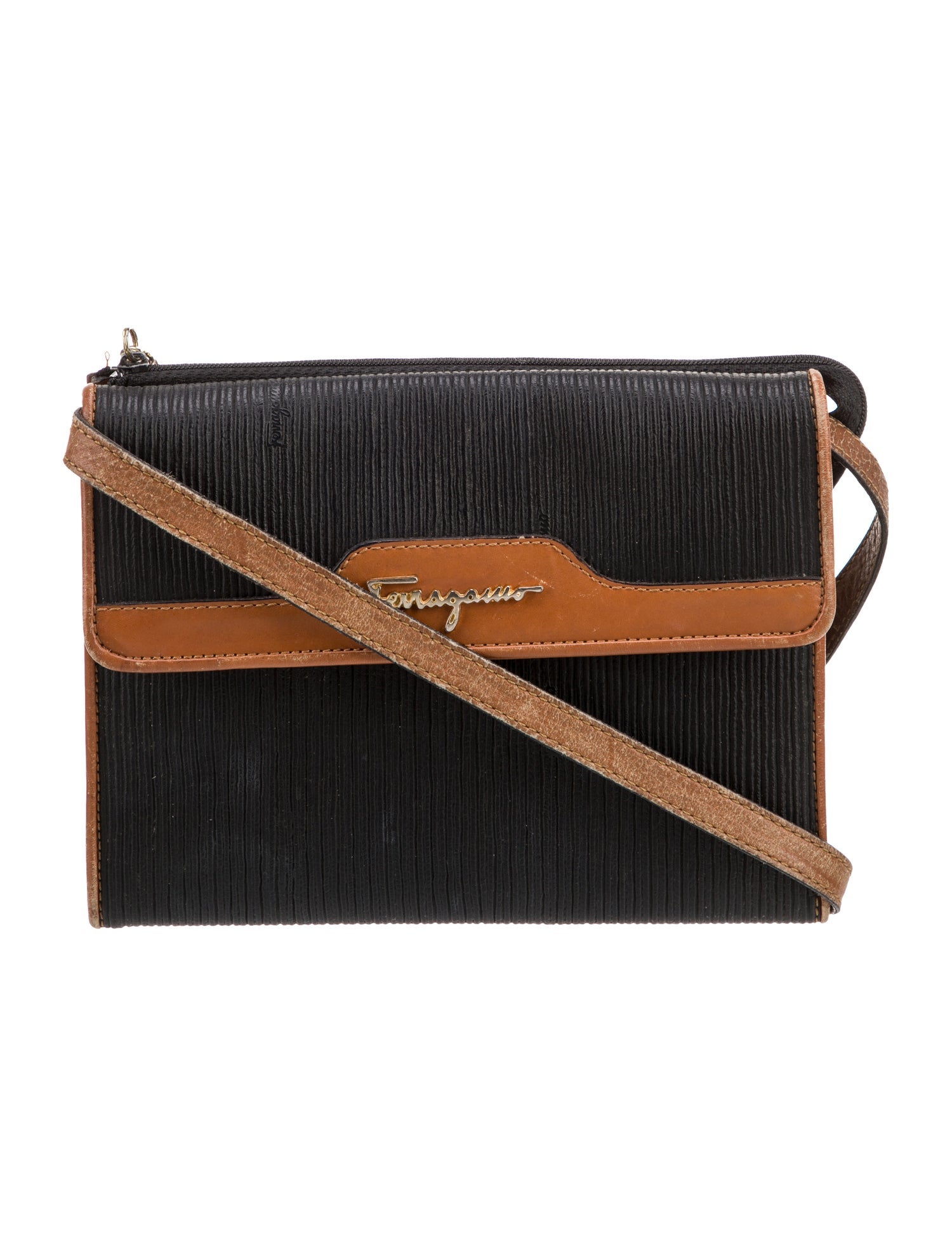 Salvatore Ferragamo Leather Crossbody Bag
