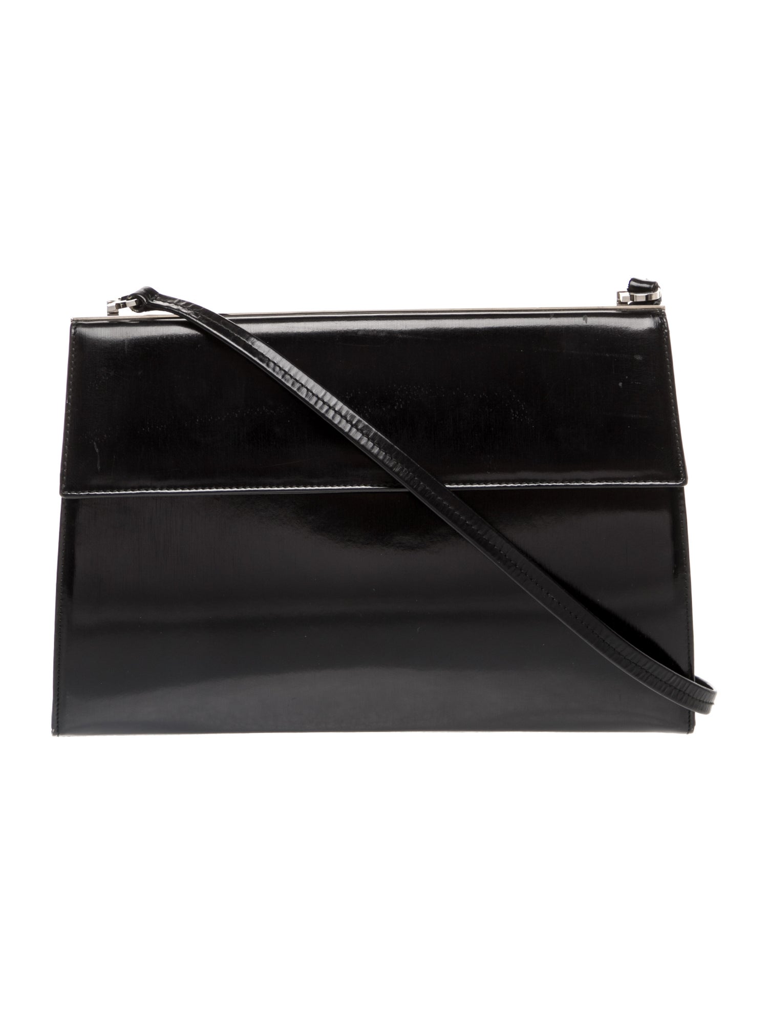 Salvatore Ferragamo Patent Leather Shoulder Bag
