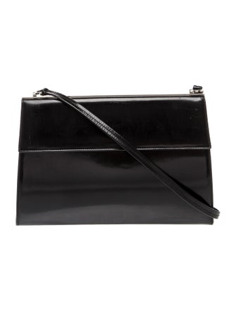 Salvatore Ferragamo Patent Leather Shoulder Bag