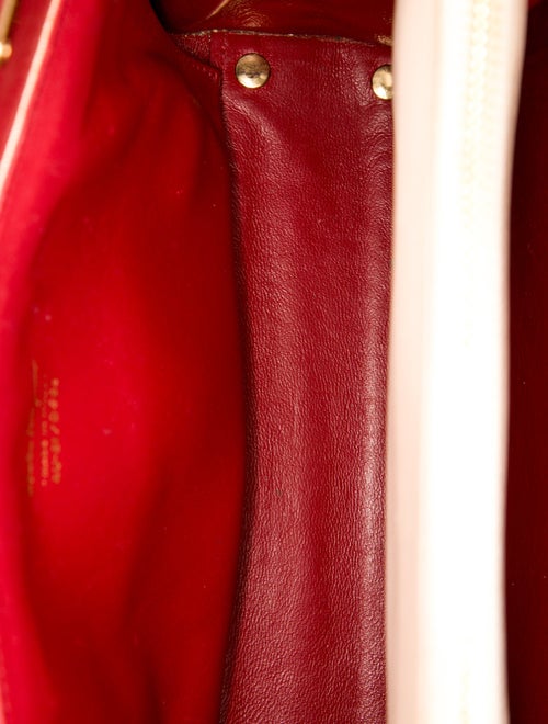 Salvatore Ferragamo Leather Top Handle Bag