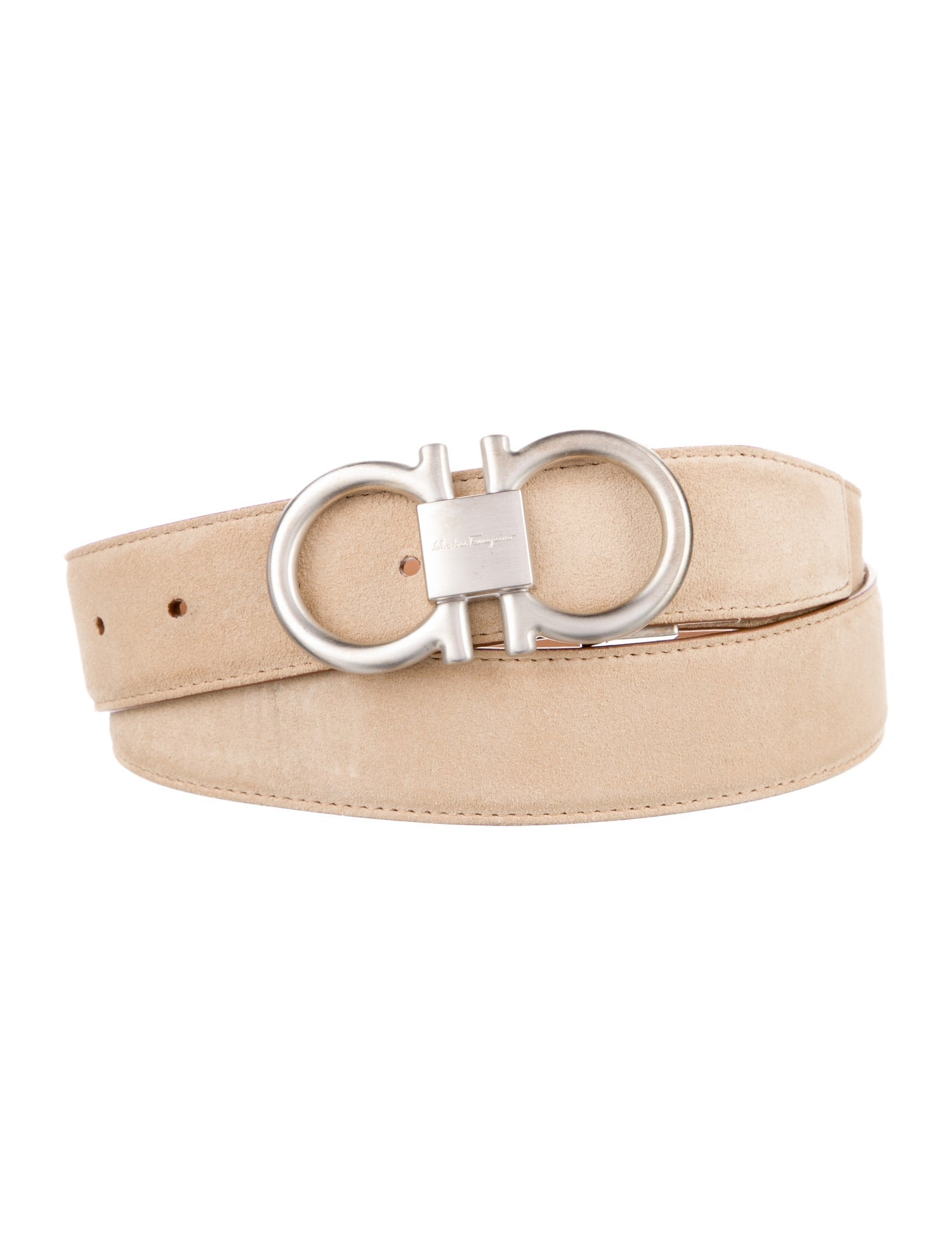 Salvatore Ferragamo Suede Waist Belt