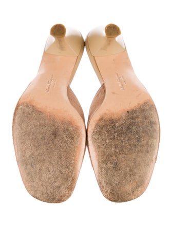 Salvatore Ferragamo Ponyhair Slides