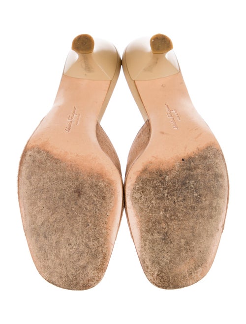 Salvatore Ferragamo Ponyhair Slides