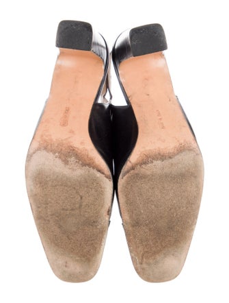 Salvatore Ferragamo Leather Slingback Pumps