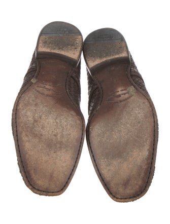 Salvatore Ferragamo Leather Derby Shoes
