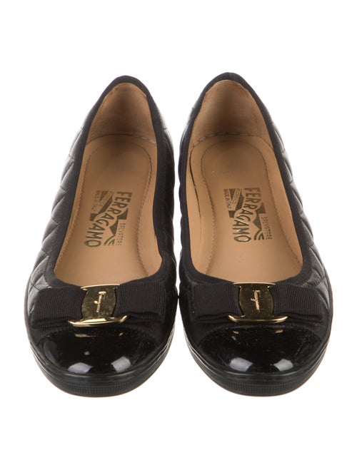 Salvatore Ferragamo Leather Ballet Flats