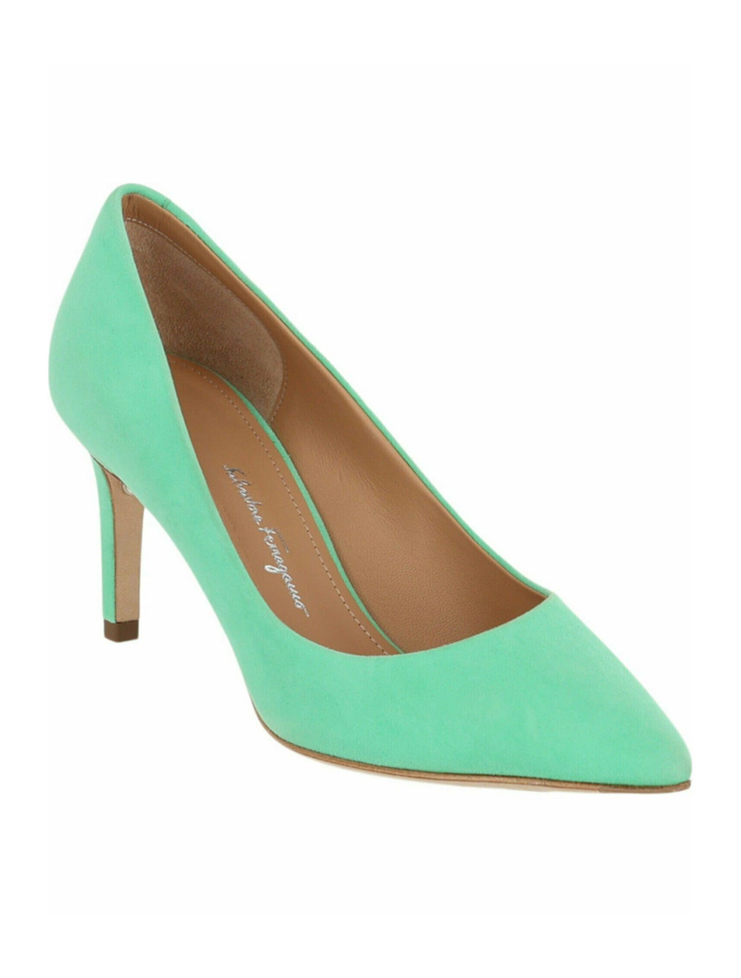 Salvatore Ferragamo Lambskin Pumps w/ Tags