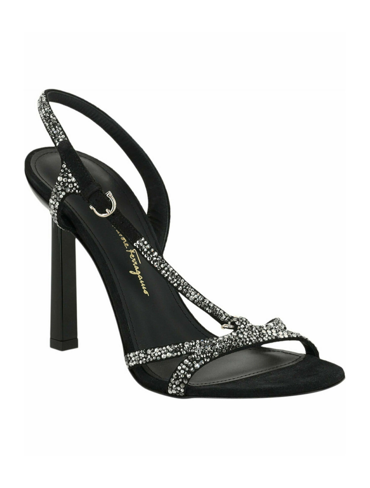 Salvatore Ferragamo Suede Solid Sandals w/ Tags