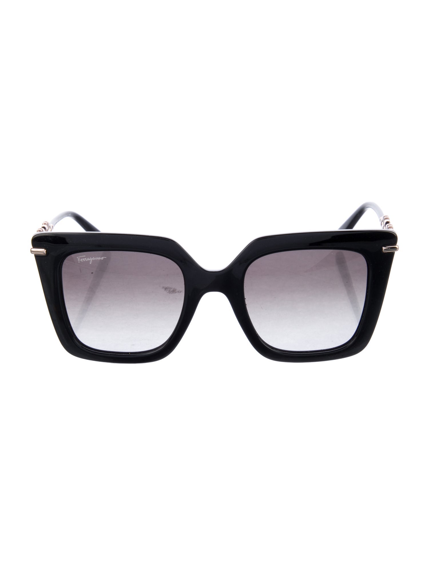 Salvatore Ferragamo Square Gradient Sunglasses