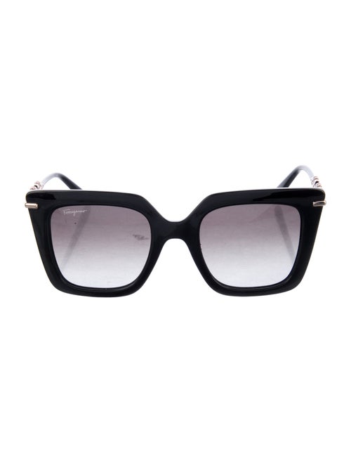 Salvatore Ferragamo Square Gradient Sunglasses