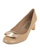 Salvatore Ferragamo Vara Bow Accent Patent Leather Pumps