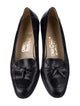 Salvatore Ferragamo Gancini Logo Leather Loafers