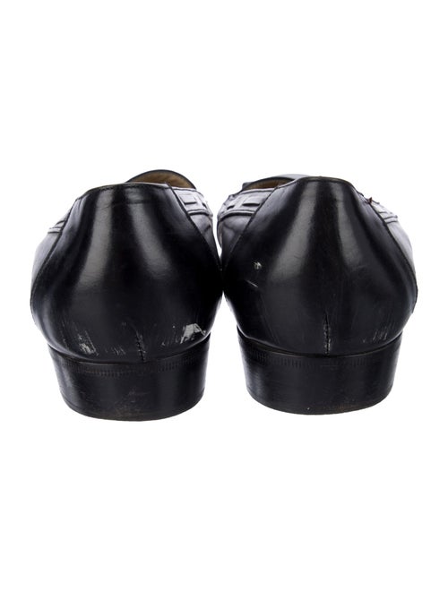 Salvatore Ferragamo Gancini Logo Leather Loafers