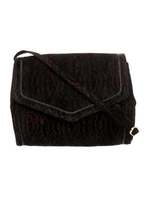 Salvatore Ferragamo Velvet Crossbody Bag