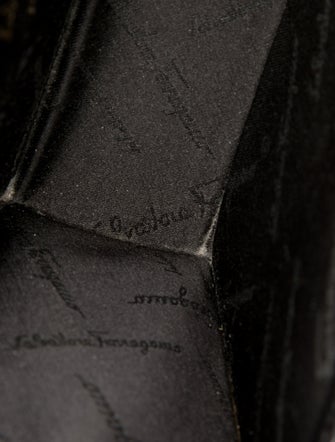 Salvatore Ferragamo Leather Evening Bag