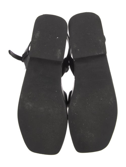 Salvatore Ferragamo Leather Slingback Sandals