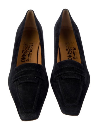 Salvatore Ferragamo Suede Pumps