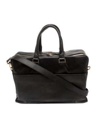 Salvatore Ferragamo Leather Top Handle Bag