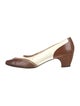 Salvatore Ferragamo Leather D'Orsay Pumps