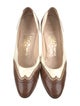 Salvatore Ferragamo Leather D'Orsay Pumps