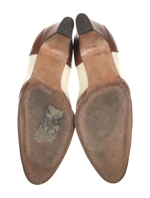 Salvatore Ferragamo Leather D'Orsay Pumps