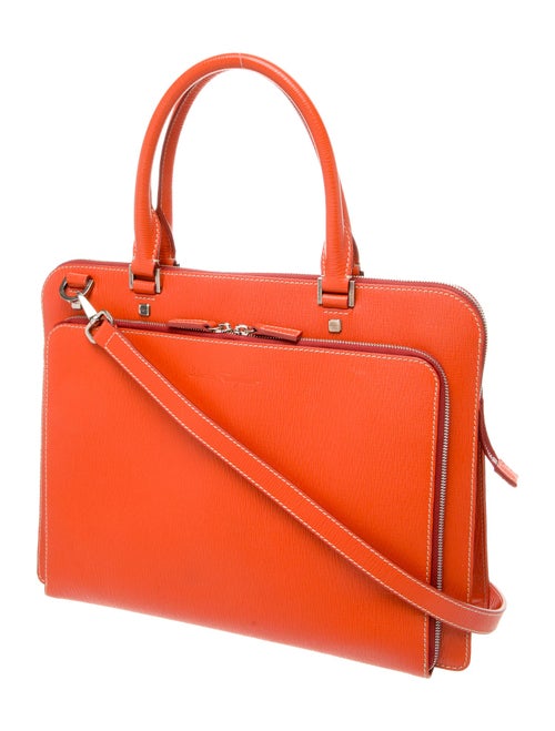 Salvatore Ferragamo Leather Top Handle Bag