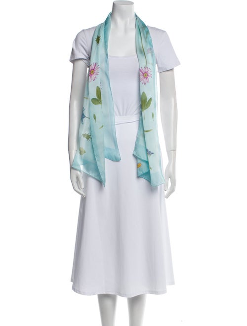 Salvatore Ferragamo Floral Print Scarf