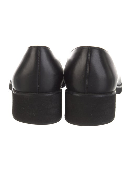 Salvatore Ferragamo Gancini Logo Leather Flats