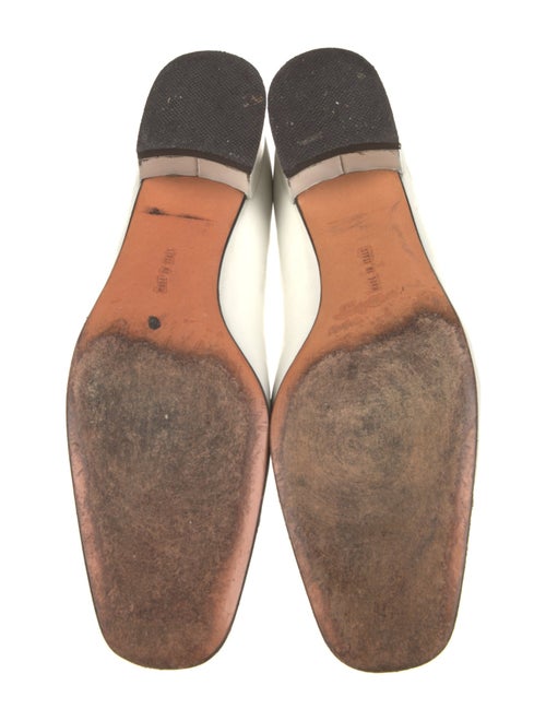 Salvatore Ferragamo Leather Animal Print Slingback Pumps