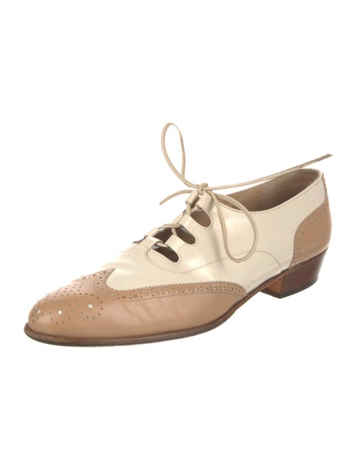 Salvatore Ferragamo Leather Animal Print Mules