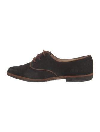 Salvatore Ferragamo Suede Oxfords