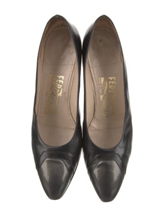 Salvatore Ferragamo Leather Pumps