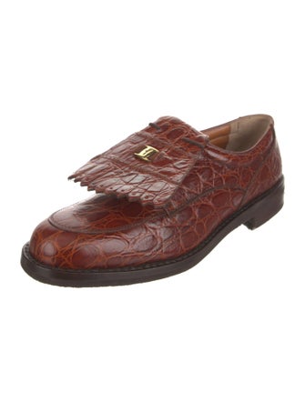 Salvatore Ferragamo Leather Oxfords
