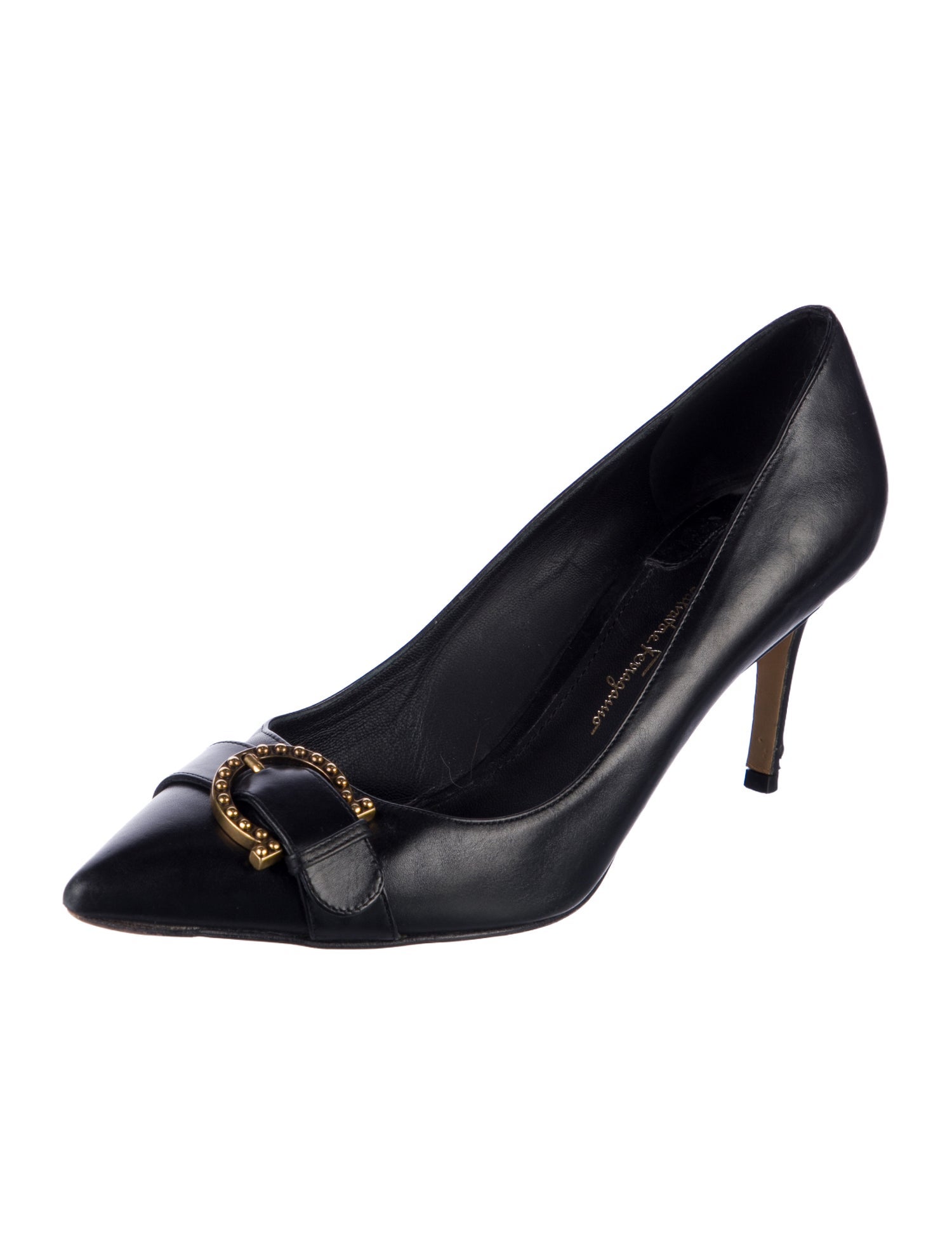 Salvatore Ferragamo Leather Pumps