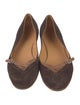 Salvatore Ferragamo Suede Flats
