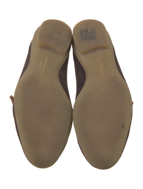 Salvatore Ferragamo Suede Flats