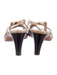 Salvatore Ferragamo Leather Slingback Sandals