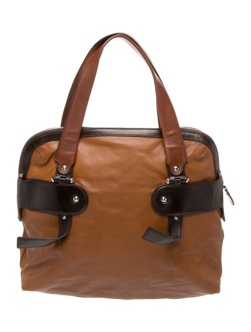 Salvatore Ferragamo Leather Top Handle Bag