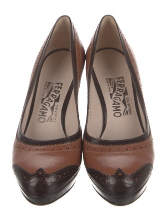 Salvatore Ferragamo Leather Pumps