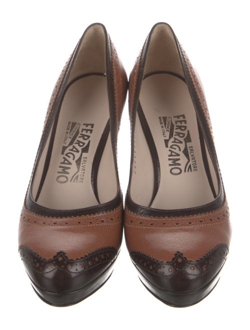 Salvatore Ferragamo Leather Pumps