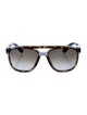 Salvatore Ferragamo Oversize Gradient Sunglasses