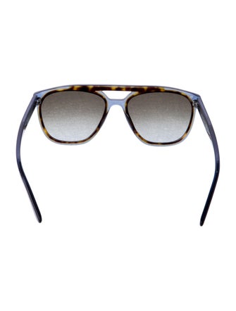 Salvatore Ferragamo Oversize Gradient Sunglasses