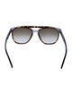 Salvatore Ferragamo Oversize Gradient Sunglasses