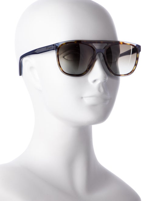 Salvatore Ferragamo Oversize Gradient Sunglasses